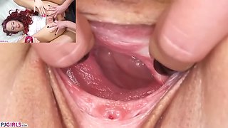 Pjgirls&#39 best of pussy gaping compilation extreme closeup