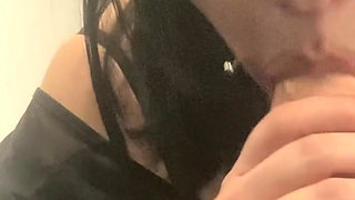 Deep POV Dildo Blowjob