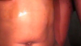 Oiled Breasts and Armpit Fucking