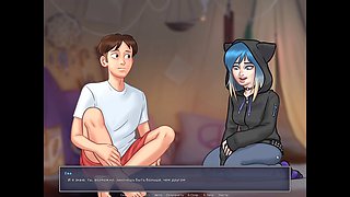 Largest cock for the most natural oral jobs with a stepmom at a car peep show