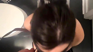 I Can't Wait, so I Suck My Boyfriend's Dick in the Bathroom at a Dinner Party