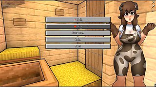 Cosplay fun with big-busted black girls in anime-style action