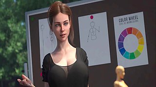 Sexy anime fantasy featuring Loveskysan69real in some wild cartoon action