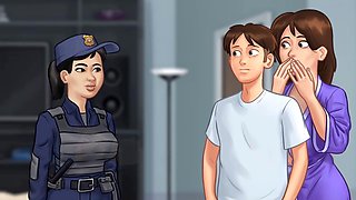 Anime, summer time saga, mummy