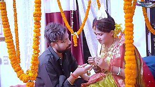 Tiny Indian MILF Naomi Shah swallows a stiff cock