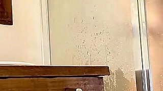 Big Tits Slutty Lesbian Babysitter Rides Her Dildo in Shower Instead of Doing Her Job