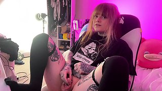 Small tits shemale bonked by 2 horny guys