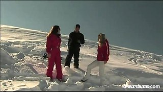 Members of the Ski Rescue Patrol Find a Stranded Skier and Screw Him - Private Porn Sex Videos