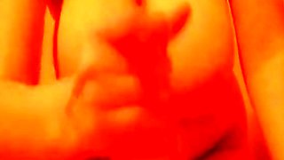 Big Natural Tits Covered in Cum