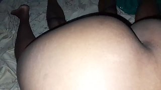 Wifey playtime in the bedroom