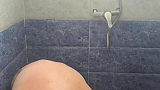 Jade Shaving Her Hairy Pussy and Legs in the Shower