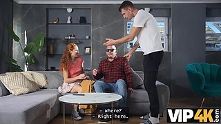 Watch John Black & Lucianna Lucci seduce and cheat on their BF with a blind guy