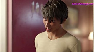wife Bride Gets Had sex by Naughty Stepson ⋄ 3D Taboo