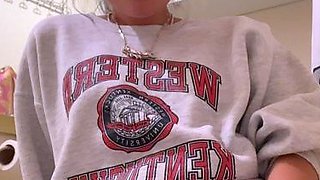 Webcam Asian camgirl testing brand new toy