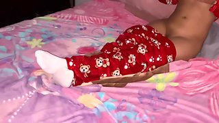 My Wife's Step Niece Was Waiting in Bed! Homemade