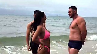 Amateur hotwife cuckold porn first time xxx naughty beach