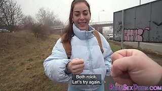 Stunning busty beauty slut pussyfucked