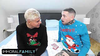 Immoral Family featuring Maddy Black and Pretty Face's big tits movie