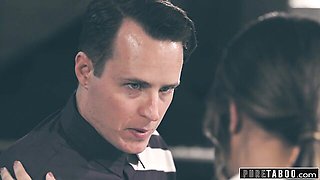 Lascivious Justin Hunt and Alina Lopez - blowjob scene - Pure Taboo