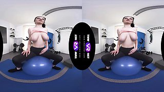 Explicit Revelation From A Busty Gymnast - Busty Shaved Teen Fingering