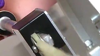 Anna Daey Has Solo Sex with a Fucking Machine