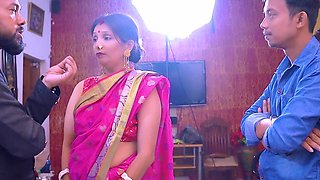 Indian Threesome Porn Husband and Friend Wife Together