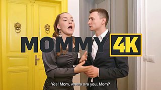 Mommy4k. huge tits trap caused headshot