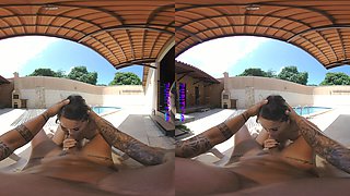 PURITYVR Perversions in public pool with Izadora