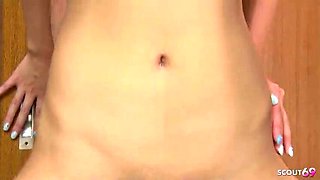 Skinny Japanese Step-Sister Tricked into First Pussy Licking Orgasm by Step-Bro - Uncensored JAV