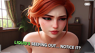 Busty MILF Squirts on Step Son's Cock