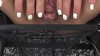 Hairy MILF Takes off Her Panties and Shows Her Sweet Pussy