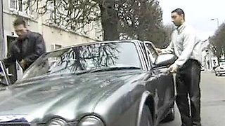 French guy dominated hard by a busty Femdom mistress