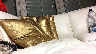Busty amateur play wet body and masturbates toys on webcam