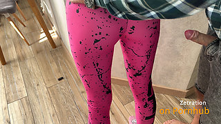 Workout at Home - Oral Caresses and Hard Sex on Camera