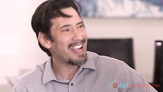 Daughter gets the dirt on her stepdad