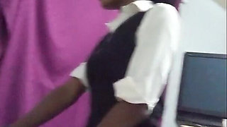 18 Year Old Horny School Girl, Sucks and Ride Cock for a First Time, Her Face Shows Enjoyment with Older Man