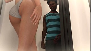 Exciting Games Slutty Wife Lets The Delivery Guy Jerk On Her And After That She Flash Her Pussy True The Window Ep 2728