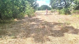 The Little Bitch Entertains The Master And The Drivers