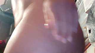 The Blonde Masturbates Very Well