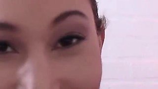 Asian teen loves sex toys