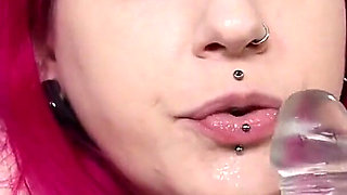 No Sound Dildo Blowjob JOI
