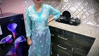 DEsi_re sexy bhabhi gets Naughty in the kitchen..