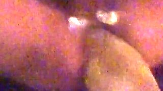 Anal fisting in the gynochair from her perspective