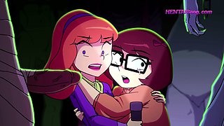 Mystery Detectives Velma and Daphne Fucked by MONSTER Cocks