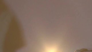 Super Hot Incredibly Beautiful Big Tits Perfect Body Blonde Girl Plays with Domino Stones to Flash Pussy Andass