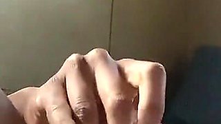 Black Ebony Fingers Herself (super Wet and Cums so Hard)