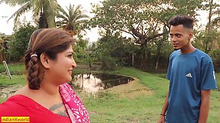 Desi Village Chick Romantic Sex with College Boy! Village Sex