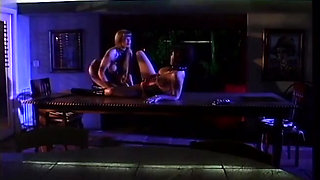 Huge boobs lesbians pussy licking double dildo penetrated