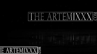 The Artemixxx and Amy Quinn's facial smut by Verified Amateurs