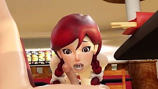 Horny 3D punk rock stud getting fucked hard anally
